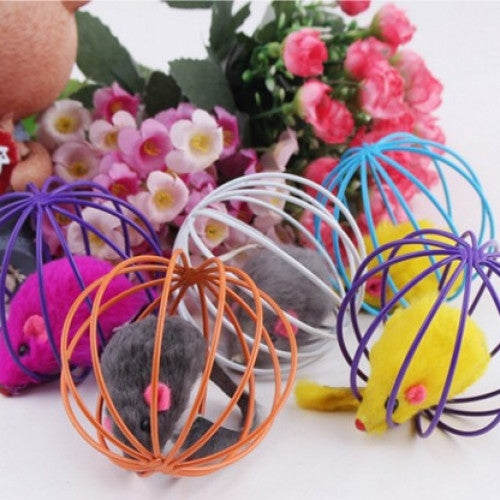 Toys False Mouse in Rat Cage Ball