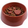 Food Bowl Puppy Slow Down Eating Feeder